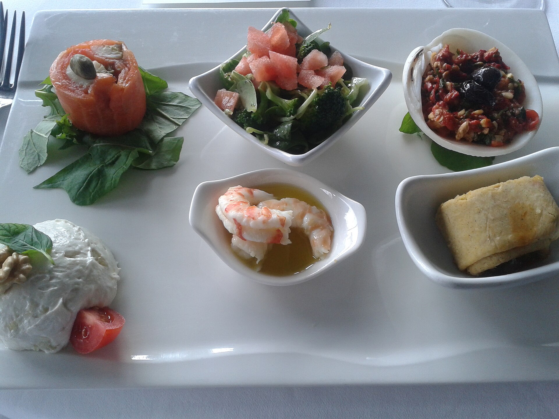 Traditional Turkish meze and Aegean cuisine